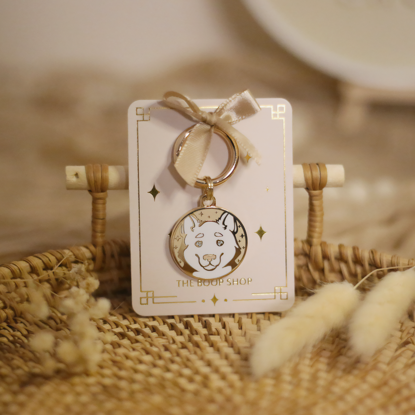 Mix 1 Ears Up Dog ID Tag