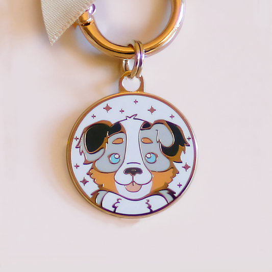 Australian Shepherd Dog ID Tag