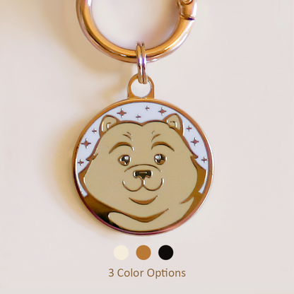 Chow Chow Dog ID Tag