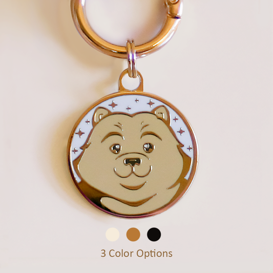 Chow Chow Dog ID Tag