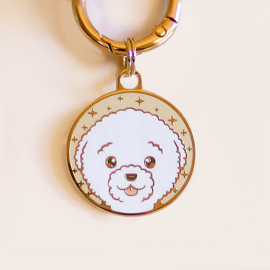 Bichon Frisé Dog ID Tag