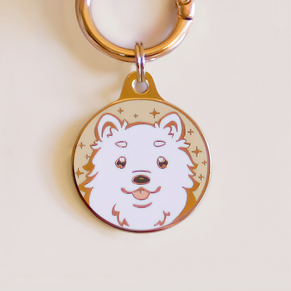 Samoyed Dog ID Tag (Sammie)