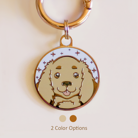 Cocker Spaniel Dog ID Tag