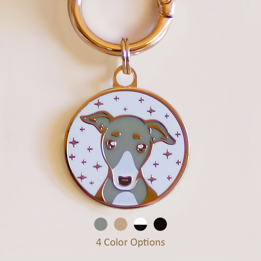 Greyhound Dog ID Tag | Italian Greyhound | Whippet