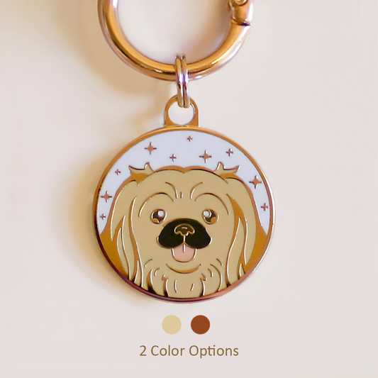 Pekingese Dog ID Tag