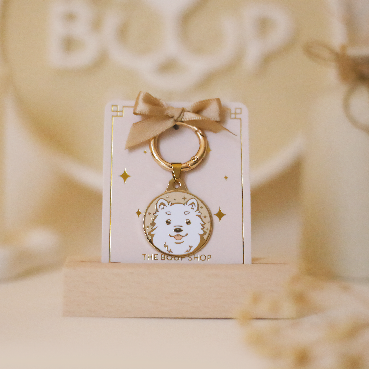 Samoyed Dog ID Tag (Sammie)