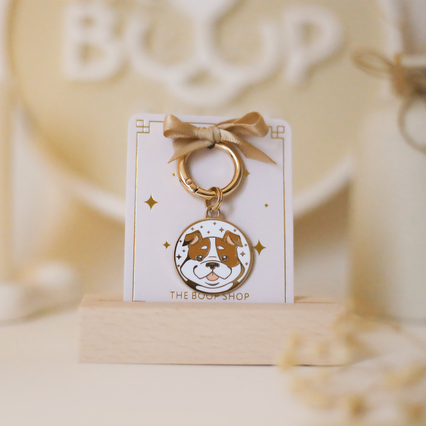 English Bulldog Standard Dog ID Tag
