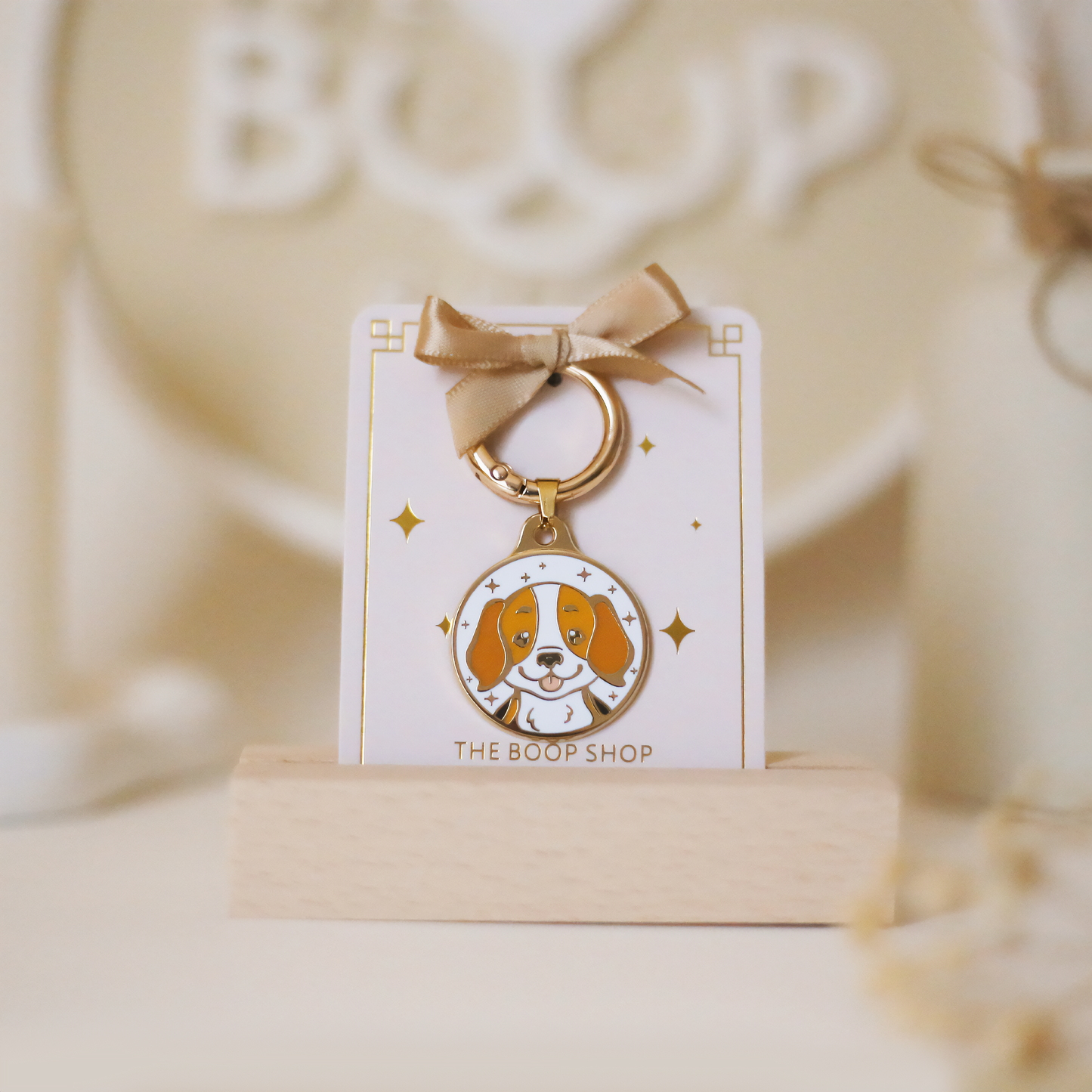 Beagle Dog ID Tag