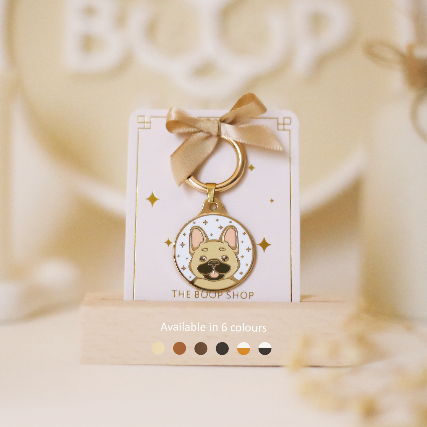 French Bulldog Dog ID Tag | Frenchie