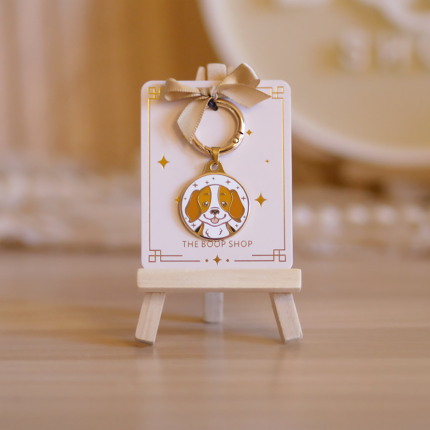 Beagle Dog ID Tag
