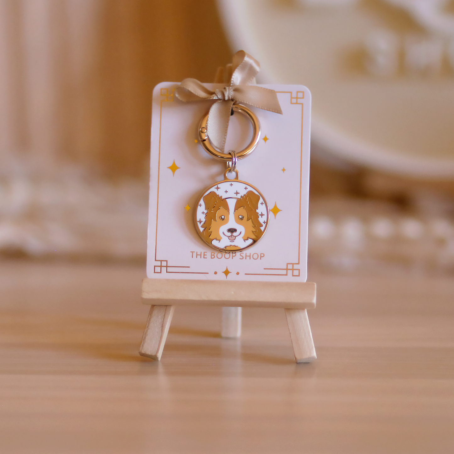 Shetland Sheepdog Dog ID Tag (Sheltie)