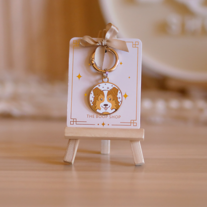 Shetland Sheepdog Dog ID Tag (Sheltie)