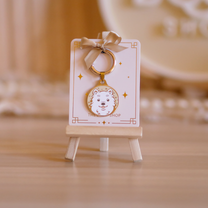 Samoyed Dog ID Tag (Sammie)