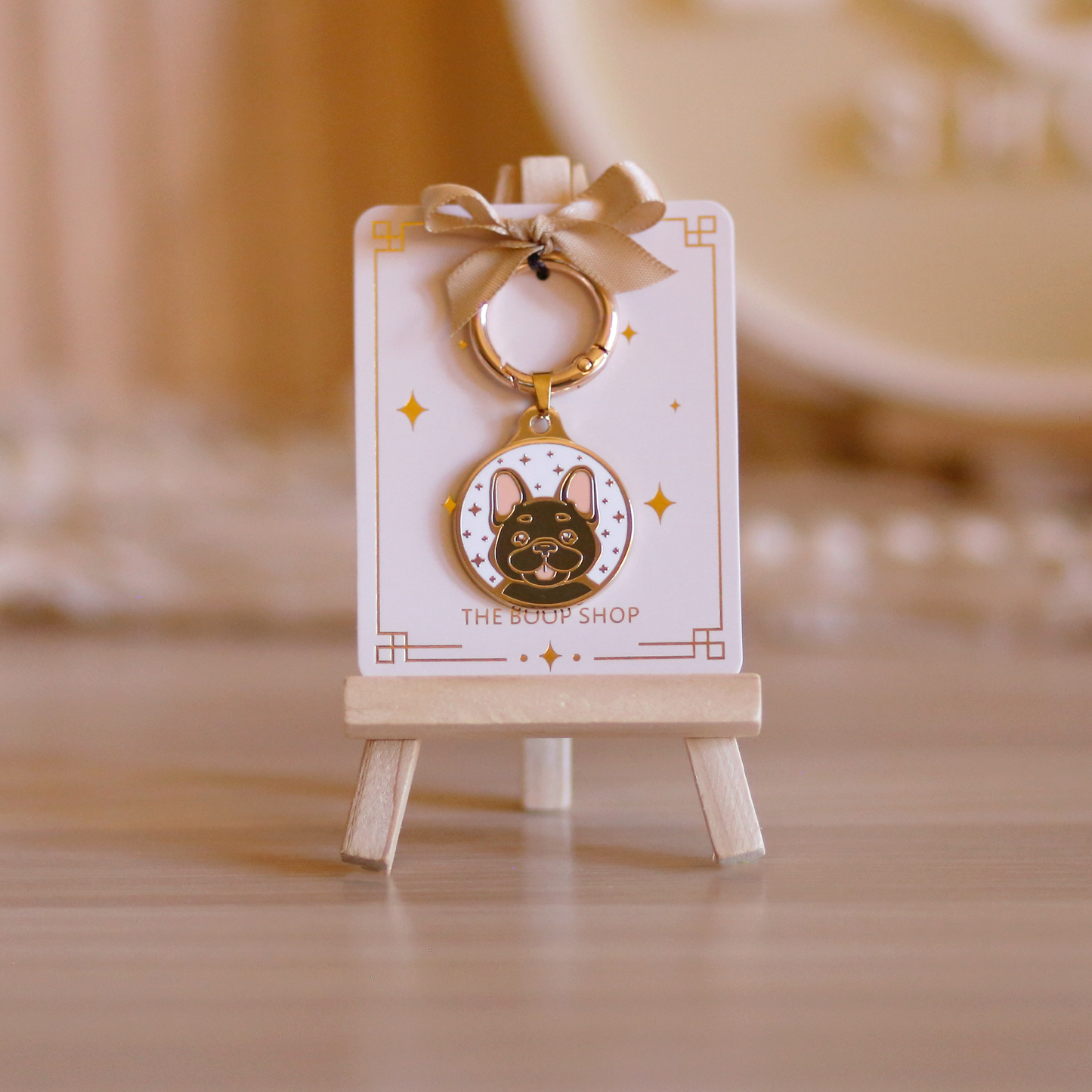 French Bulldog Dog ID Tag | Frenchie