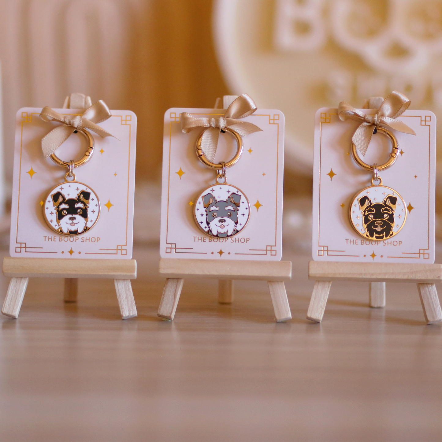 Schnauzer Dog ID Tag