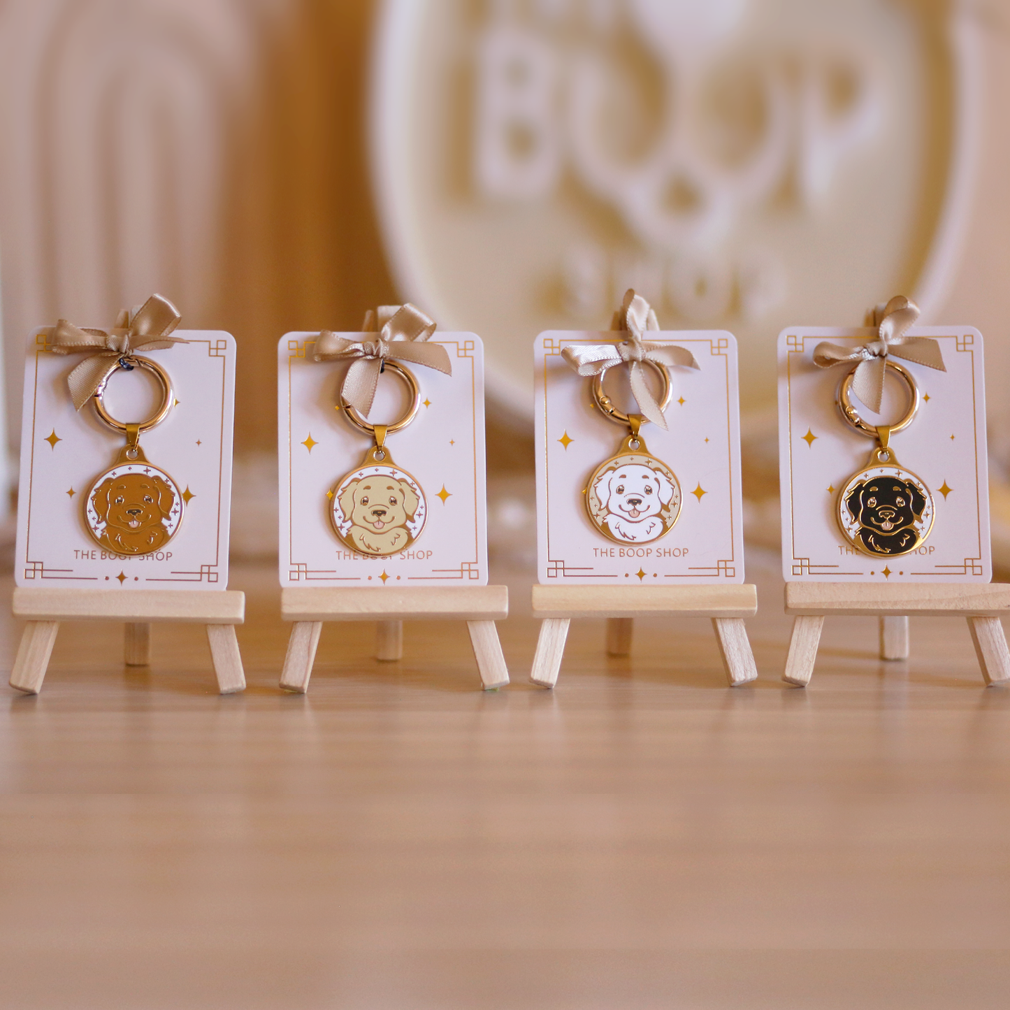 Golden Retriever Dog ID Tag | Goldie