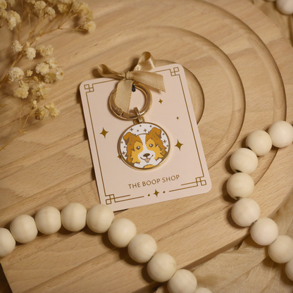 Shetland Sheepdog Dog ID Tag (Sheltie)