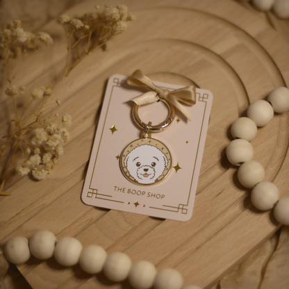 Bichon Frisé Dog ID Tag