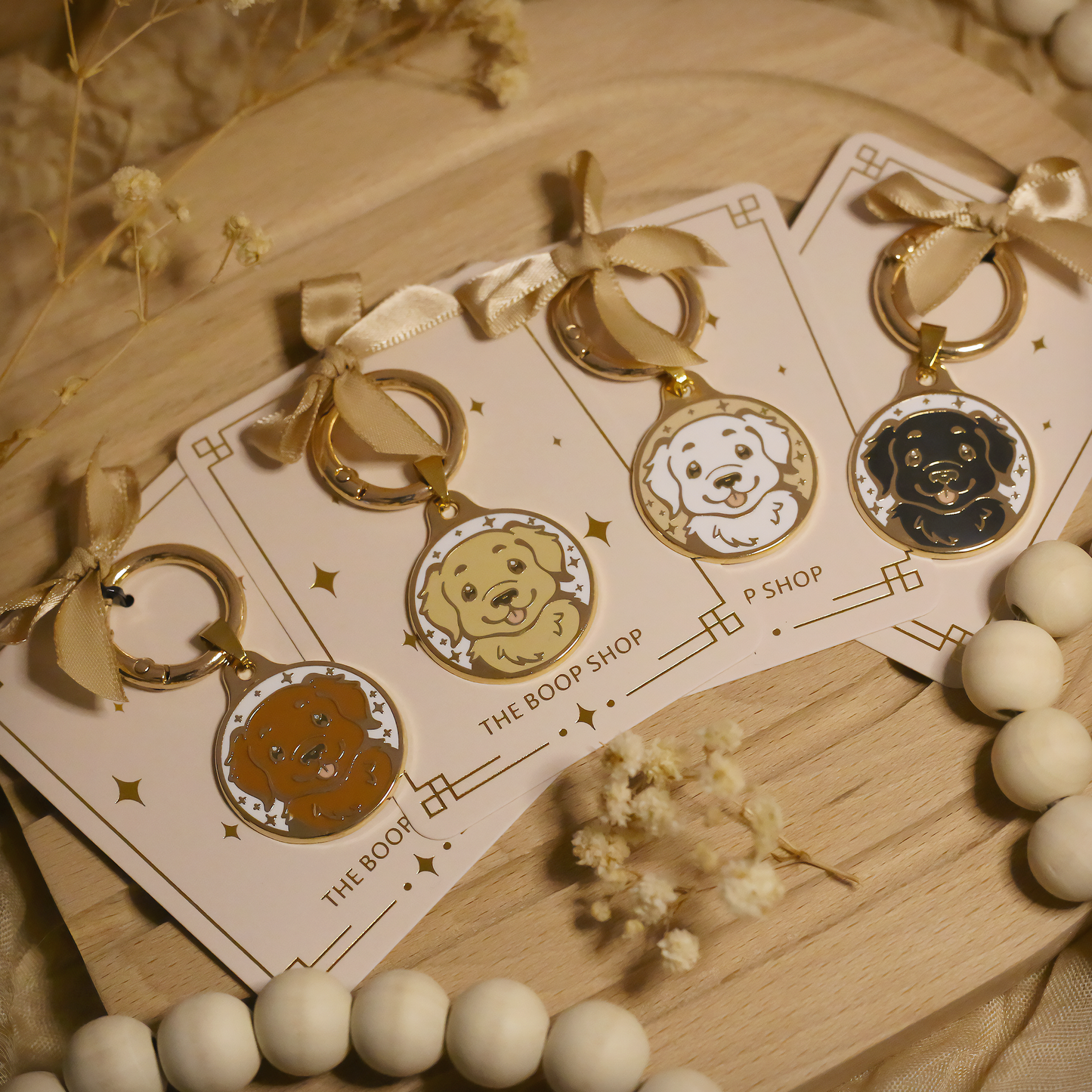Golden Retriever Dog ID Tag | Goldie