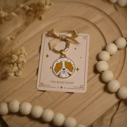 Beagle Dog ID Tag