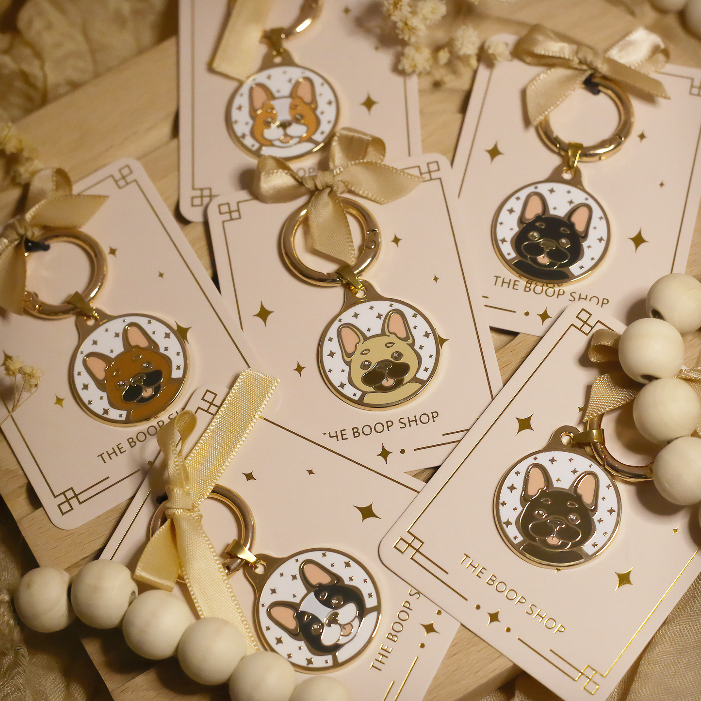 French Bulldog Dog ID Tag | Frenchie
