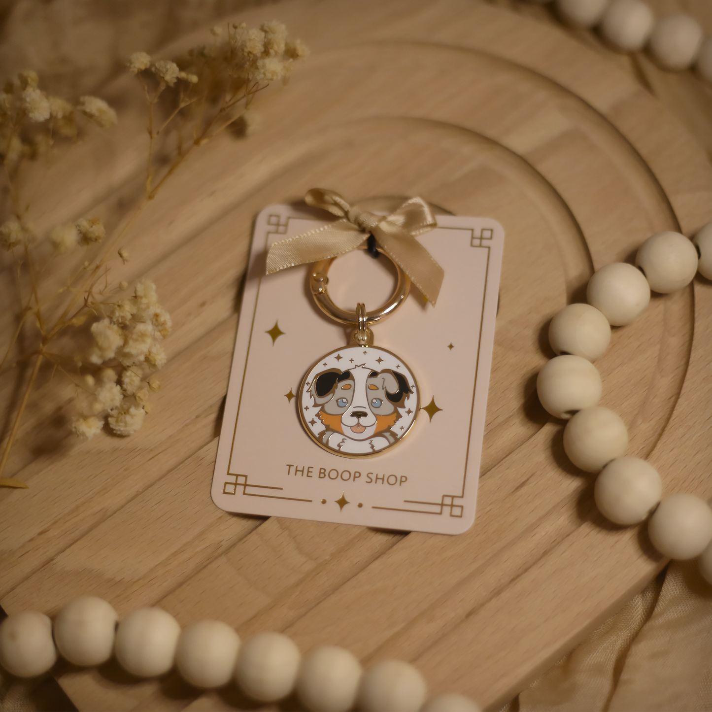 Australian Shepherd Dog ID Tag