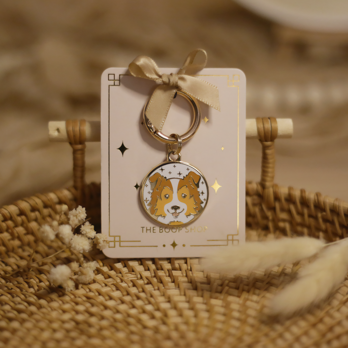 Shetland Sheepdog Dog ID Tag (Sheltie)
