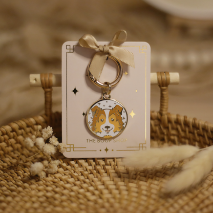 Shetland Sheepdog Dog ID Tag (Sheltie)