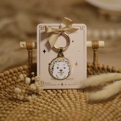 Samoyed Dog ID Tag (Sammie)
