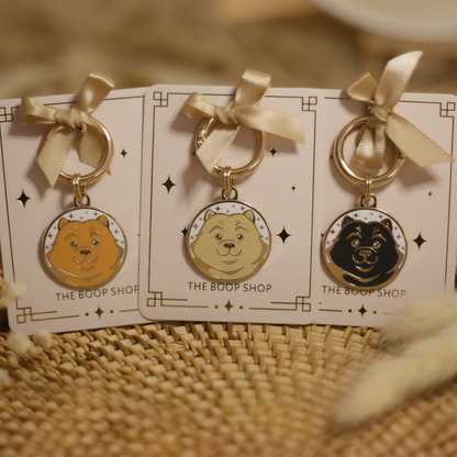 Chow Chow Dog ID Tag