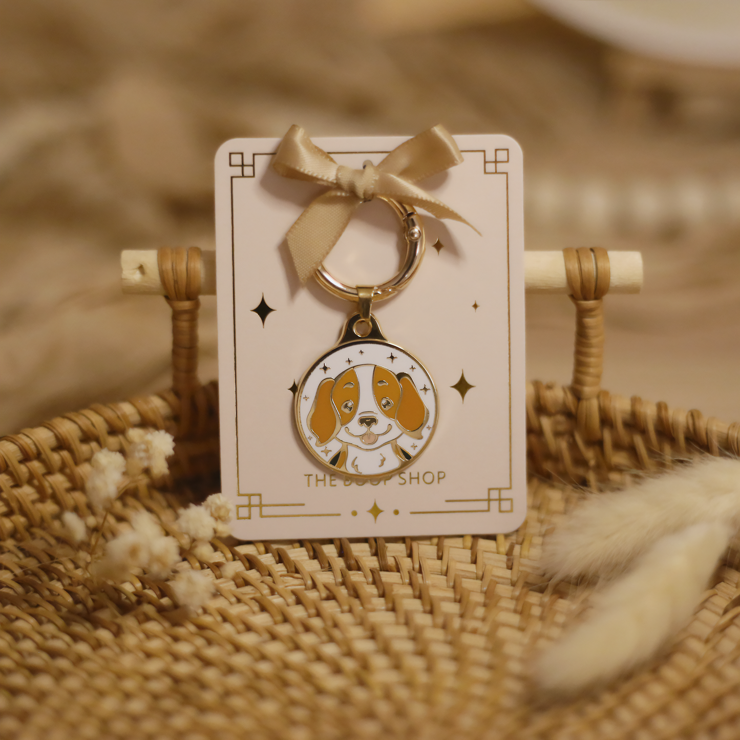 Beagle Dog ID Tag