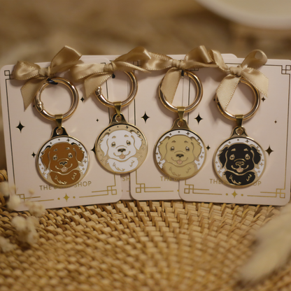 Golden Retriever Dog ID Tag | Goldie
