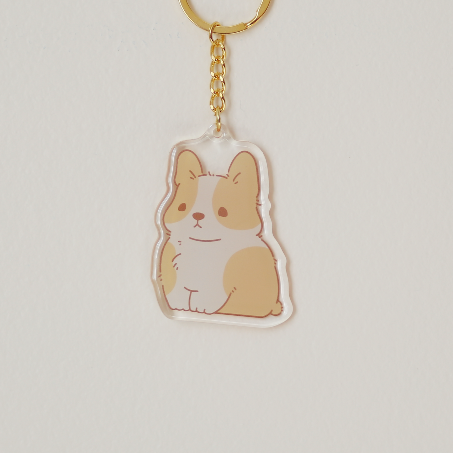 Acrylic Keychain - Corgi